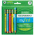 Ticonderoga My First Short Wooden Pencils, Large Triangle Barrel, Sharpened, #2 Hb Soft, With Eraser, Primary Colors, 12 Count DIX33112