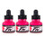 Daler-Rowney Fw Acrylic Ink, Fluorescent Pink, 29.5Ml, Pack Of 3 DRW160029538-3