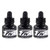 Daler-Rowney Fw Acrylic Ink Pearlescent, Black, 29.5Ml, Pack Of 3 DRW603201032-3