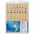 Da Junior Synthetics Student Brushes, Synthetic, Acrylic & Tempera, Assorted, 8 Brush Set In Bamboo Mat DVXVA53710