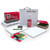 Show-Me Classpack Of 35 X Lined/Gridded Double Sided 8" X 12" Lapboards, With Pens, Erasers, Cleaner EPTCGLBX