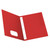 Oxford Twin Pocket Folders With Fasteners, Red, Box Of 25 ESS57711