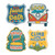 Eureka Adventurer Sticker Badges Stickers, Pack Of 40 EU-659585