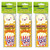 Eureka Popcorn Scented Bookmarks, 24 Per Pack, 3 Packs EU-834040-3
