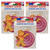 Eureka Candy Land Assorted Paper Cut Outs, 36 Per Pack, 3 Packs EU-841294-3