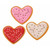 Eureka Heart Cookies Paper Cut-Outs, Pack Of 36 EU-841583