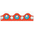 Eureka Dr. Seuss Thing 1 & 2 Deco Trim, 37 Feet EU-845601