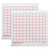 Geyer Graphing 3M Post-It Notes,10 X 10 Grid, 4 Pads Per Pack, 2 Packs GYR151210-2