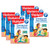 Highlights Learning Fun Workbooks, Preschool Tracing And Pen Control, Pack Of 6 HFC9781684372812-6