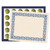 Hayes Art Deco Set - Blue Border Paper, Plain Folders, Gold Seals H-VA438
