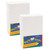 Hygloss Blank Paperback Books, 5.5" X 8.5", White, 10 Per Pack, 2 Packs HYG77710-2