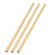 Hygloss Wood Dowels, 3/8", 25 Per Pack, 3 Packs HYG84382-3