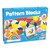 Junior Rainbow Pattern Blocks, Magnetic, Assorted Colors, 100 Pieces JRL613