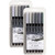 Lyra Aqua Brush Duo Dual Tip Marker Set, Gray Assorted Colors, 6 Per Set, 2 Sets LYXL6521063-2