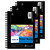 Canson Artist Series Mixed Media Pad, Side Wire Binding, 30 Sheet, 5.5X8.5 Inch, Pack Of 3 MCXC40005977206-3