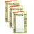 Magic-Mounts Removable Tabs, 0.5" X 0.5", 480 Per Pack, 3 Packs MIL3225-3
