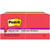 Post-It Super Sticky Dispenser Pop-Up Notes, 3 In X 3 In, Playful Primaries Collection, 10 Pads MMMR33010SSAN