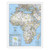 National Africa Classic Map, Laminated, 24" X 30.75" NGMRE00620142