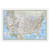 National United States Classic Map, Laminated, 43.5" X 30.5" NGMRE00620411