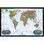 National World Decorator Map, Laminated, 46" X 30.5" NGMRE00622079
