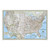 National United States Classic Map, Poster Size And Laminated, 36" X 24" NGMRE01020385