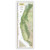 National Pacific Crest Trail Map, In Gift Box, 18" X 48" NGMRE01020758X