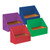 Classroom Folder Holder Assortment, 4 Assorted Colors, 9-3/4"H X 12"W X 5-3/4"D, 4 Folders PAC001328