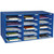 Classroom Mailbox, 15-Slot, Blue, 16-3/8"H X 31-1/2"W X 12-7/8"D PAC1308