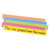 Pacon Super Bright Sentence Strips, 5 Assorted Colors, 1-1/2" Ruled 3" X 24", 100 Strips PAC1733