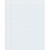 Pacon Composition Paper, White, Red Margin, 3/8" Ruled, 8-1/2" X 11", 500 Sheets PAC2401