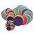 Spectra Bleeding Tissue Circles Assortment, 25 Assorted Colors, Assorted Sizes, 2,250 Circles PAC58530
