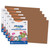 Prang Construction Paper, Medium Weight, Brown, 12" X 18", 50 Sheets Per Pack, 5 Packs PAC6707-5