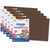 Prang Construction Paper, Medium Weight, Dark Brown, 12" X 18", 50 Sheets Per Pack, 5 Packs PAC6807-5