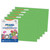 Prang Construction Paper, Medium Weight, Bright Green, 12" X 18", 50 Sheets Per Pack, 5 Packs PAC9607-5