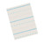 Zaner-Bloser Newsprint Handwriting Paper, Dotted Midline, Grade 2, 1/2" X 1/4" X 1/4" Ruled Long, 10.5" X 8", 500 Sheets PACZP2612
