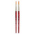 Princeton Velvetouch Round Brush, Synthetic Bristles, Short Handle Mixed Media Paintbrush, Scarlet, Size 10, Pack Of 2 PBXP3950R10-2