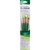 Princeton Realvalue Brush Set, White Taklon Bristles, Short Handle Mixed Media Paintbrush, Green, 4 Pieces PBXPR9117
