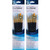 Princeton Realvalue Brush Set, Gold Taklon Bristles, Short Handle Mixed Media Paintbrush, Dark Blue, 6 Per Set, 2 Sets PBXPR9132-2
