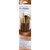 Princeton Realvalue Brush Set, White Taklon Bristles, Short Handle Mixed Media Paintbrush, Brown, 6 Pieces PBXPR9140