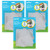 Perler Small & Large Basic Shapes Clear Pegboards, 5 Per Pack, 3 Packs PER22750-3