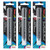 Pentel Dualmetallic Brush, Black/Metallic Red Ink, Pack Of 3 PTAXGFHBPDAX-3