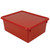 Romanoff Stowaway 5" Letter Box With Lid, Red ROM16002