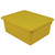 Romanoff Stowaway 5" Letter Box With Lid, Yellow ROM16003
