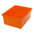Romanoff Stowaway 5" Letter Box No Lid, Orange ROM16109