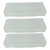 Romanoff Ruler Box, Clear, Pack Of 3 ROM60320-3