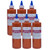 Handy Washable Glitter Glue, 8 Oz., Orange, Pack Of 6 RPC146015-6