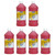 Handy Little Masters Washable Tempera Paint, Red, 32 Oz., Pack Of 6 RPC213720-6