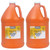 Handy Little Masters Washable Tempera Paint, Orange, Gallon, Pack Of 2 RPC214715-2