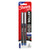 Sharpie Sharpie Rollerball Pen, Needle Point (0.5Mm), Blue Ink, 2 Count SAN2093198