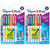 Paper Flair Felt Tip Pens, Bold Tip (1.2 Mm), Assorted Colors, 6 Per Pack, 2 Packs SAN2125411-2